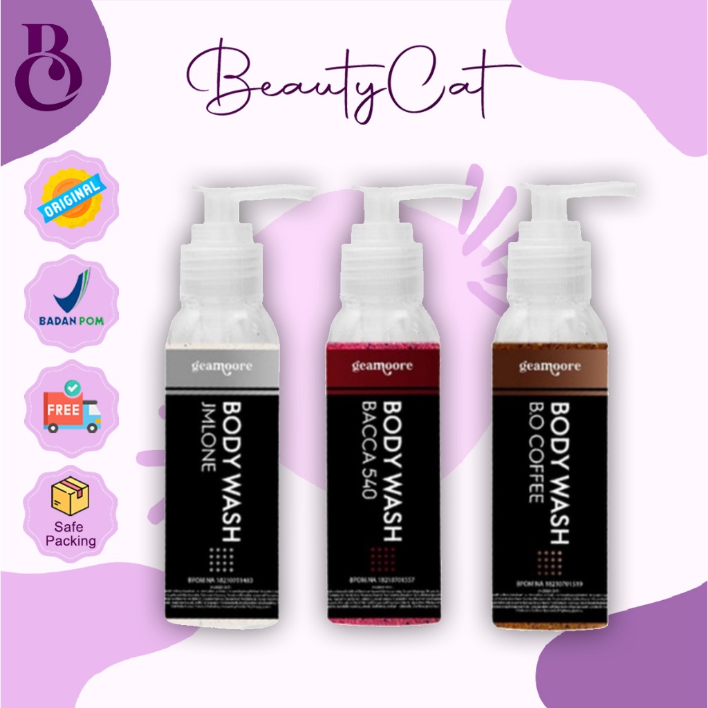 GEAMOORE BODY WASH SHOWER GEL 100ML SABUN MANDI CAIR