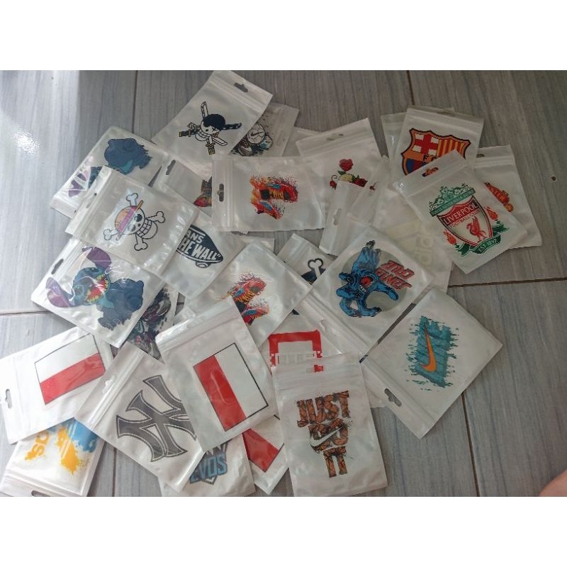 

cetak logo custom DTF 7x7 cm