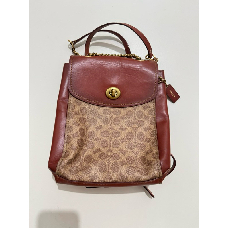 preloved authentic backpack coach
