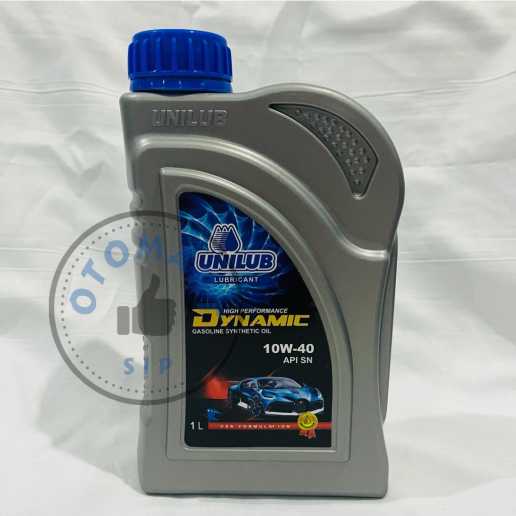 Unilub Dynamic 10W40 SN - Oli mobil bensin 1 Liter