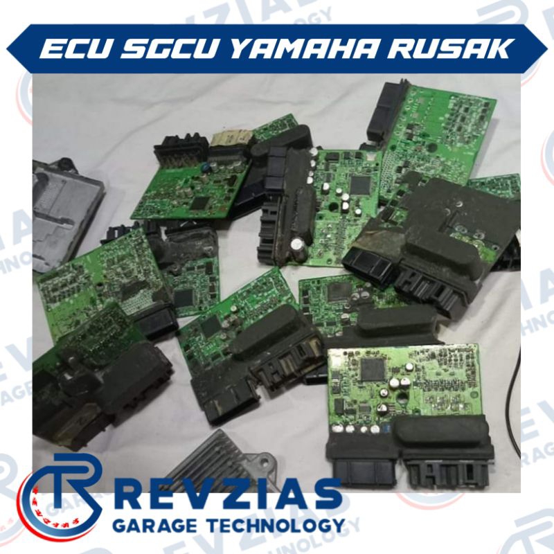 Ecu Sgcu Yamaha mati bekas servis dan kondisi rusak untuk kanibalan service an part pengganti
