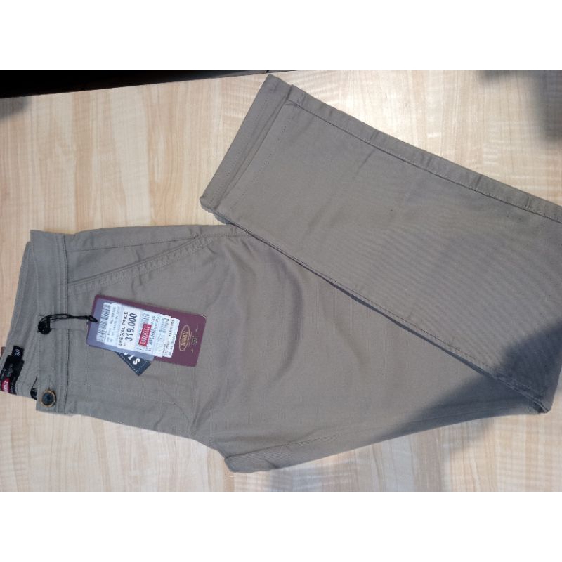 Gabrielle Casual Celana Chinos Slim Fit Stretch