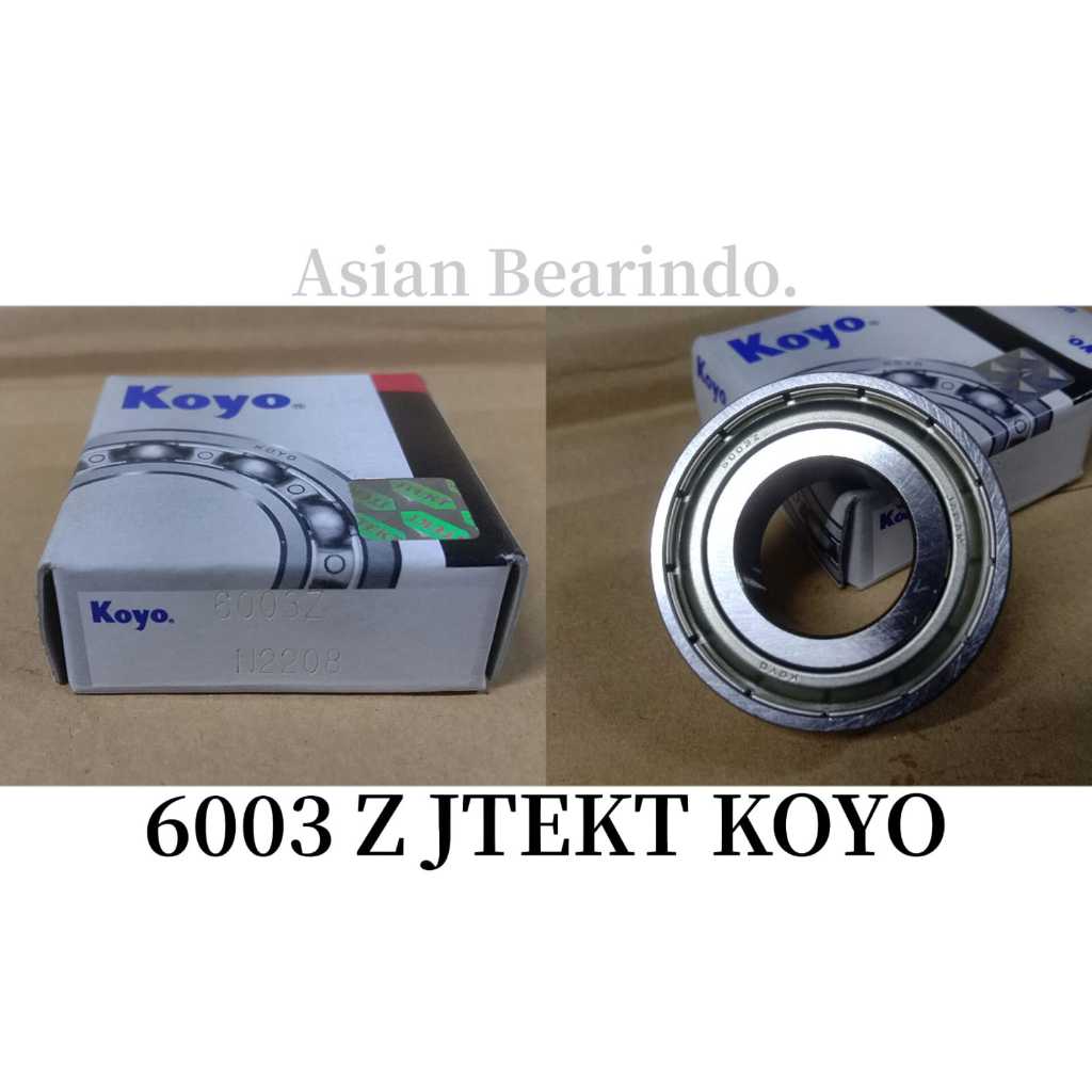 6003 Z JTEKT KOYO Bearing