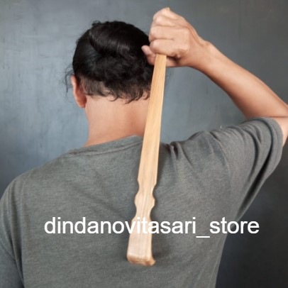 Garukan punggung bahan kayu Estetik