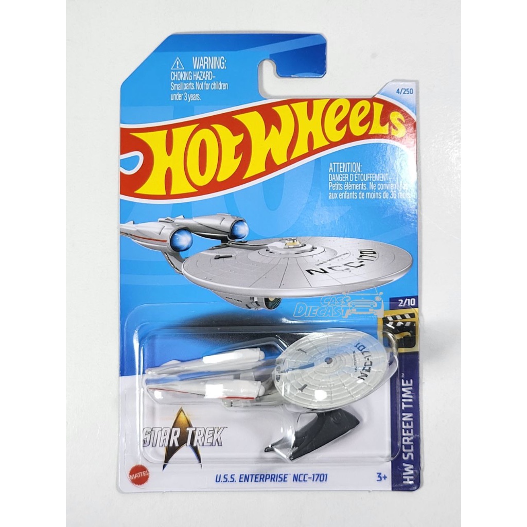 Hot Wheels HW Star Trek USS Enterprise NCC-1701 Lot A 2024