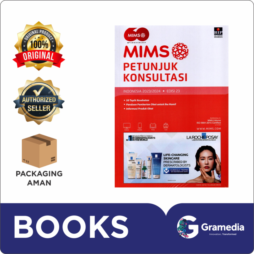 Gramedia Bandung - MIMS Petunjuk Konsultasi Edisi 23 Tahun 2023/2024