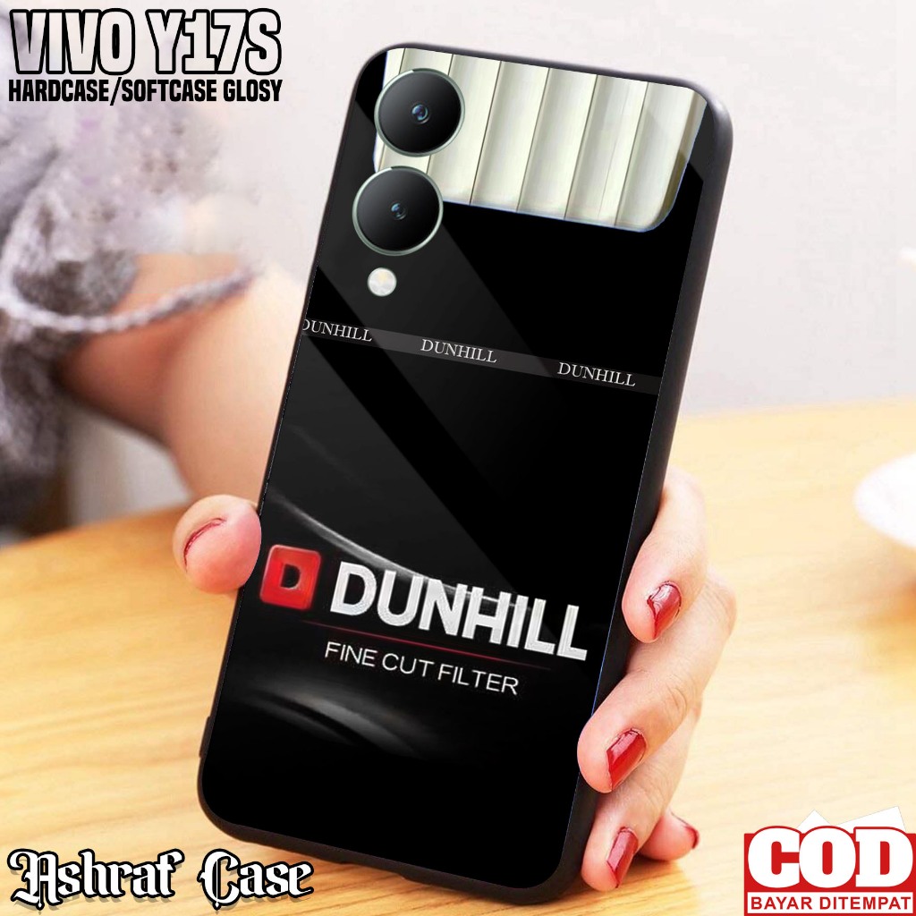 Case VIVO Y17S - Casing VIVO Y17S Terbaru ( RKK ) Silikon Hp VIVO Y17S - Softcase Glass Kaca - Kesin