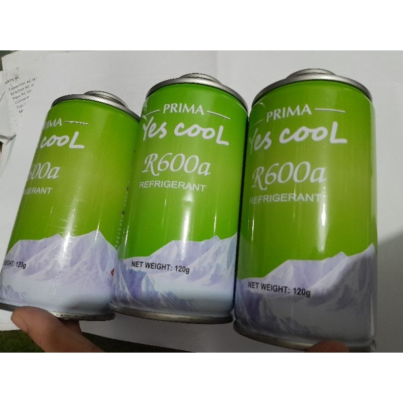 Freon R600 a Yes Cool Drat Kecil menggunakan CT 338