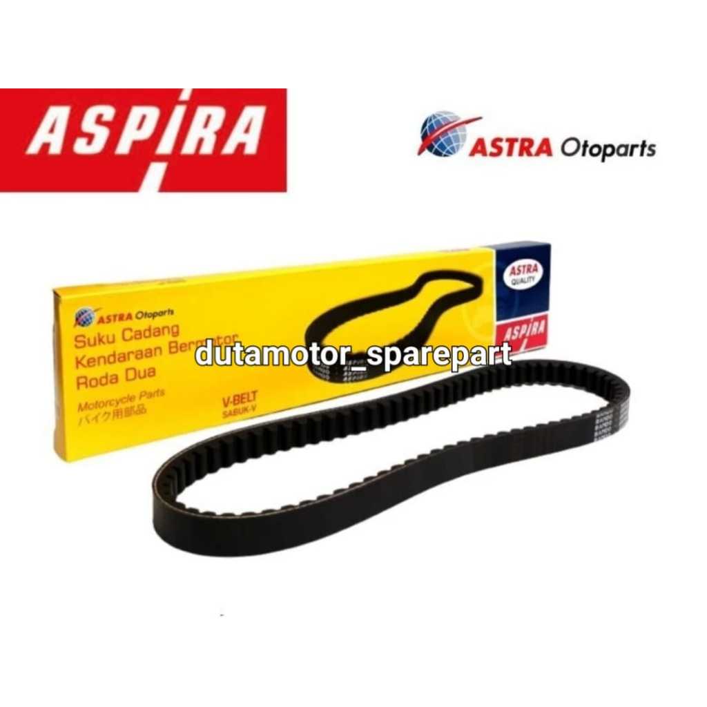 V-BELT BEAT KARBU KVY BEAT LAMA ASPIRA V-BELT BANDO ASTRA OTOPARTS