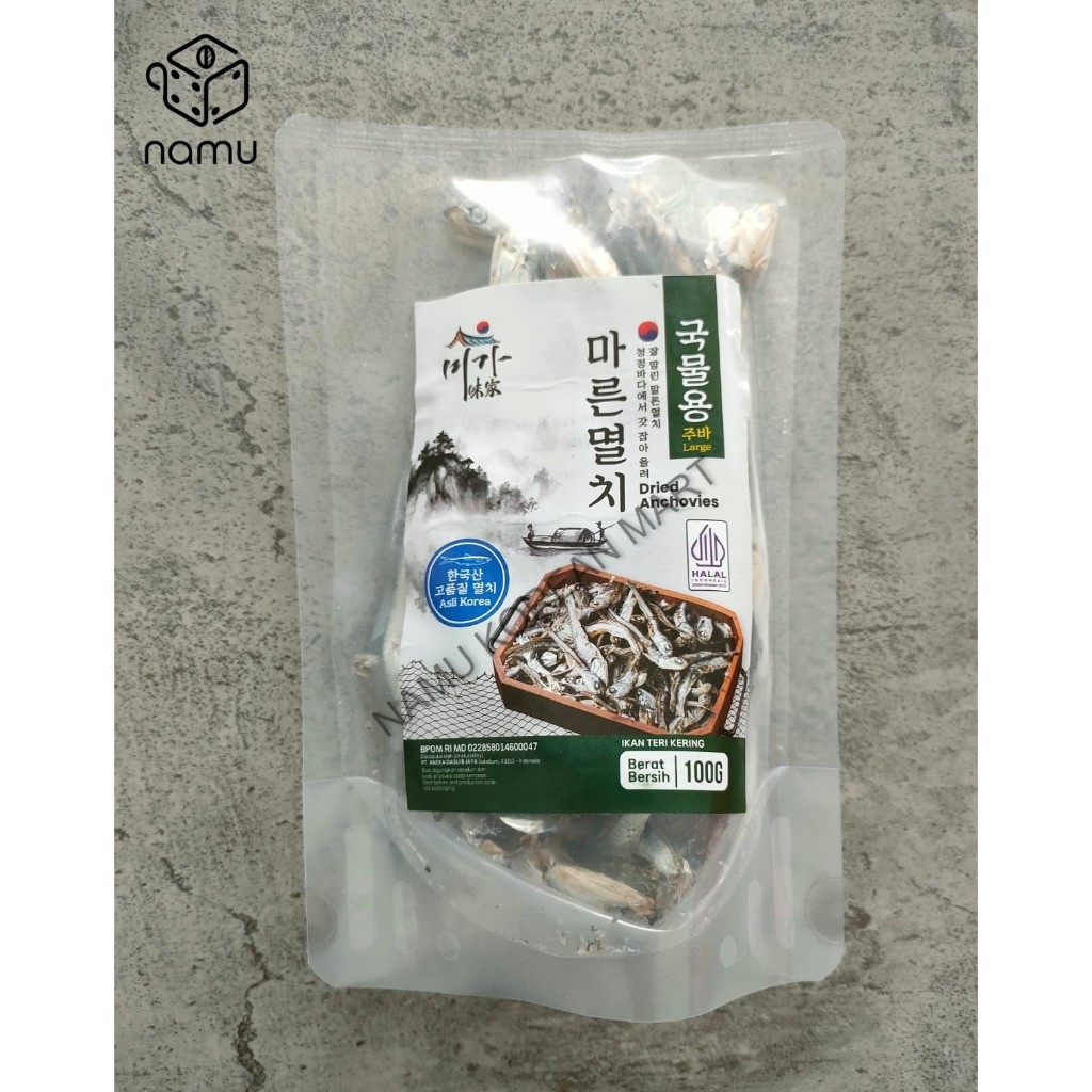 

Myeolci Dasi 100gr / Korean Dried Anchovy / Ikan Teri Korea