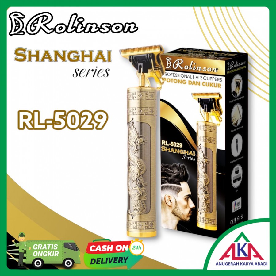 Clippter cas / Cukuran Rambut motif naga / Cukuran Rambut cas