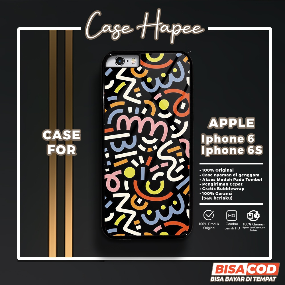 Case Iphone 6 6s Casing Iphone 6 6s [DDLE] Casehapee Case Glossy Case Aesthetic Custom Case Premium 