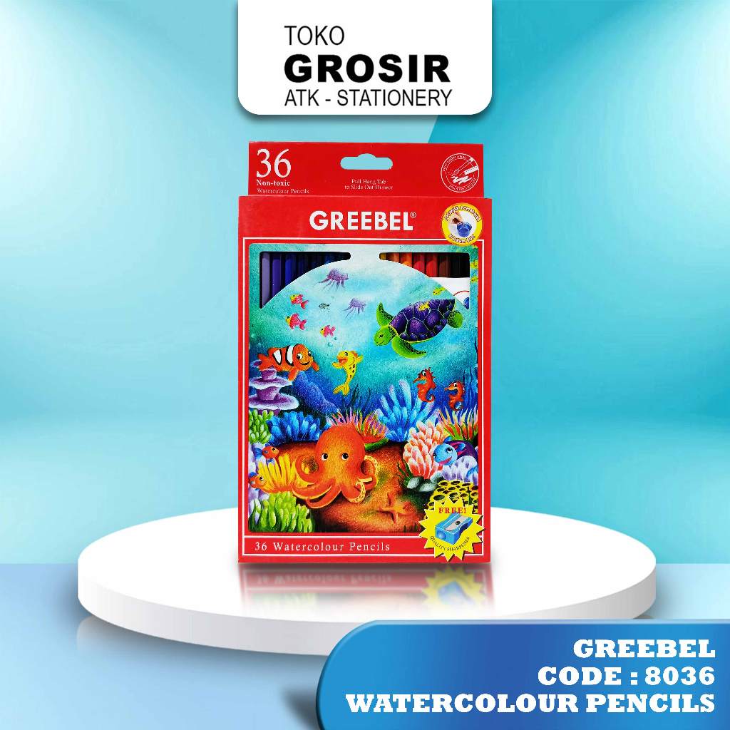 

Greebel 8036 Watercolour Pencils - 36C/Warna