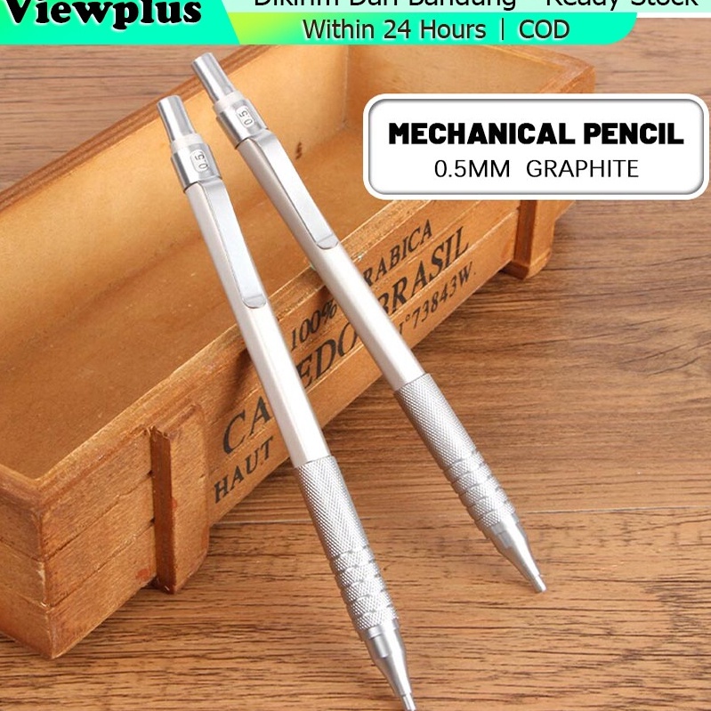 

ART E25I 5 mm Pensil Mekanik Metal Mechanical Drafting Pencil dengan Pusat Gravitasi Rendah Untuk Sekolah Kantor Pensil Mekanik pentel Pencil graph gear 5