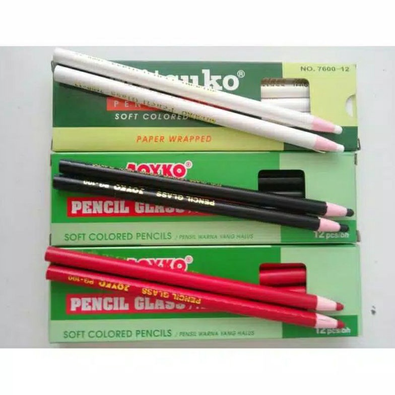 

ART W17L JOYKO PG1 pencil glass pensil kaca 1Pack 12Pcs