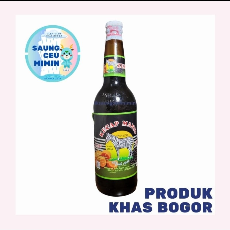 

Official Partner - Kecap Zebra Botol Kaca 620 ml Oleh-Oleh Khas Bogor