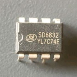 SD6832 SD6832P SD6832B SD 6832 Sd6832 ORIGINALMOSFET Current mode PWM+PFM controller DIP DIP-8