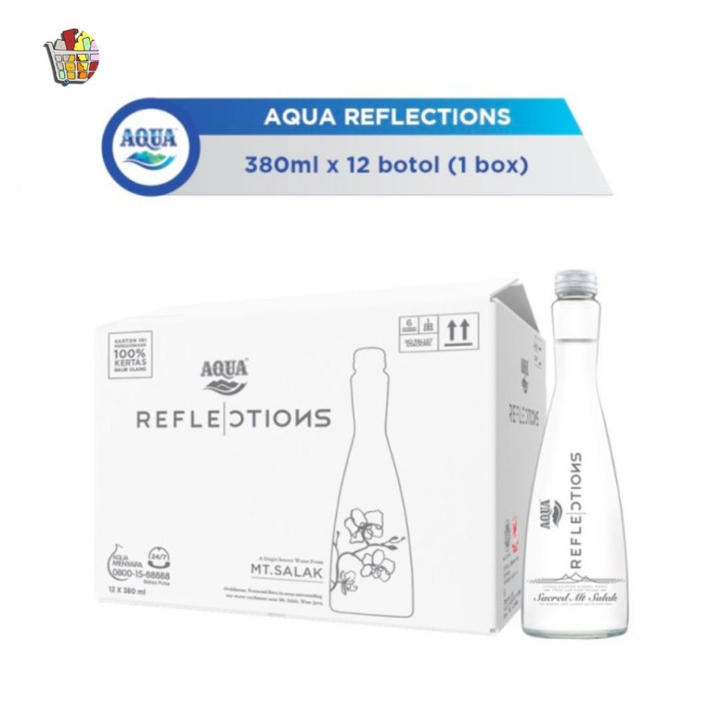 

Aqua Reflections Still 380 ML - 1 Dus ( isi 12 )