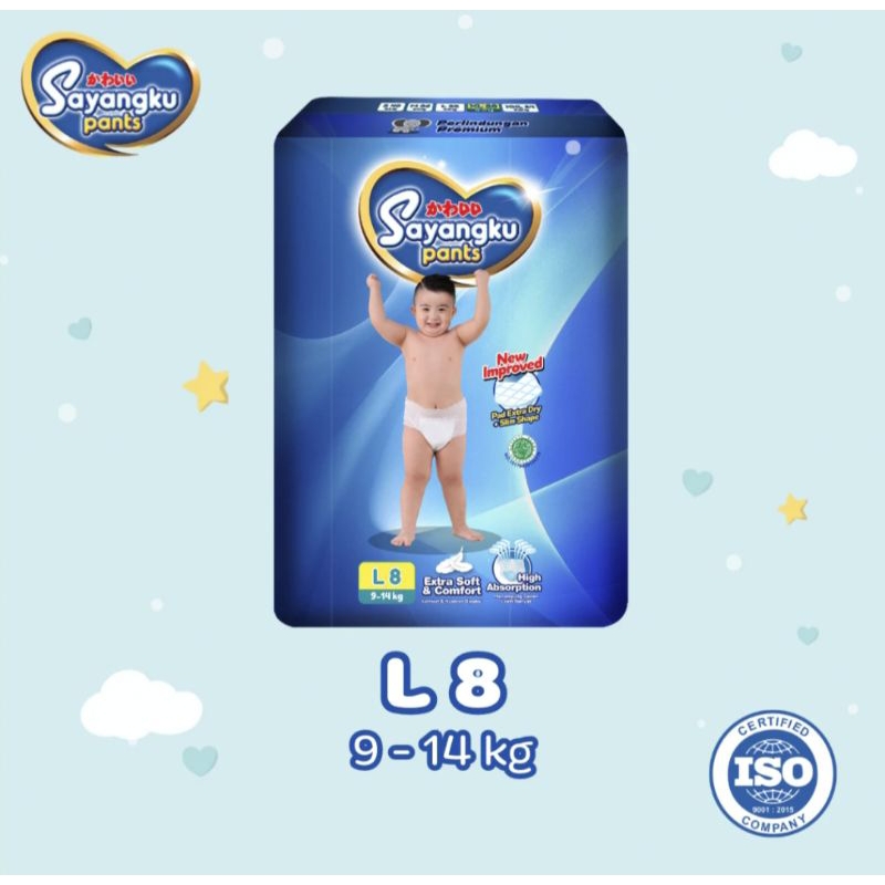 SAYANGKU BABY PANTS L8 MINI PACK