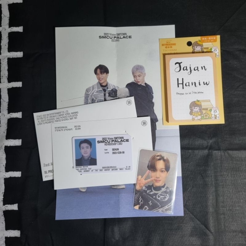 Album EXO SMCU Palace Membership Ver Fullset Unsealed