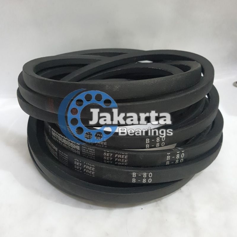 Tali Kipas Ban B80 MITSUBOSHI VanBelt FanBelt Van Fan V Belt B 80