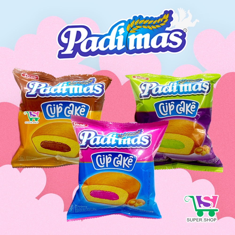 

Padimas Cup Cake / Cupcake Bolu Isi Krim 45 Gram