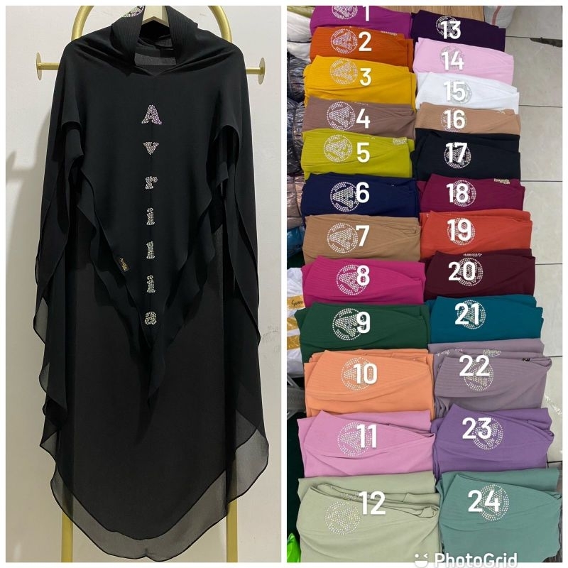 TERPOPULER KHIMAR ANISA BY AVRILIA_HIJAB