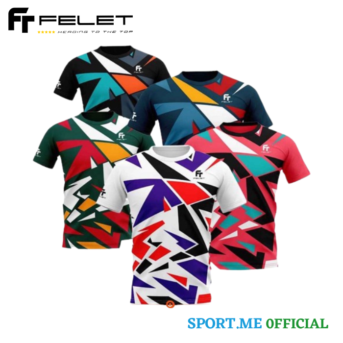 Felet RN3606B Badminton T-shirt - Kaos Badminton Original Felet