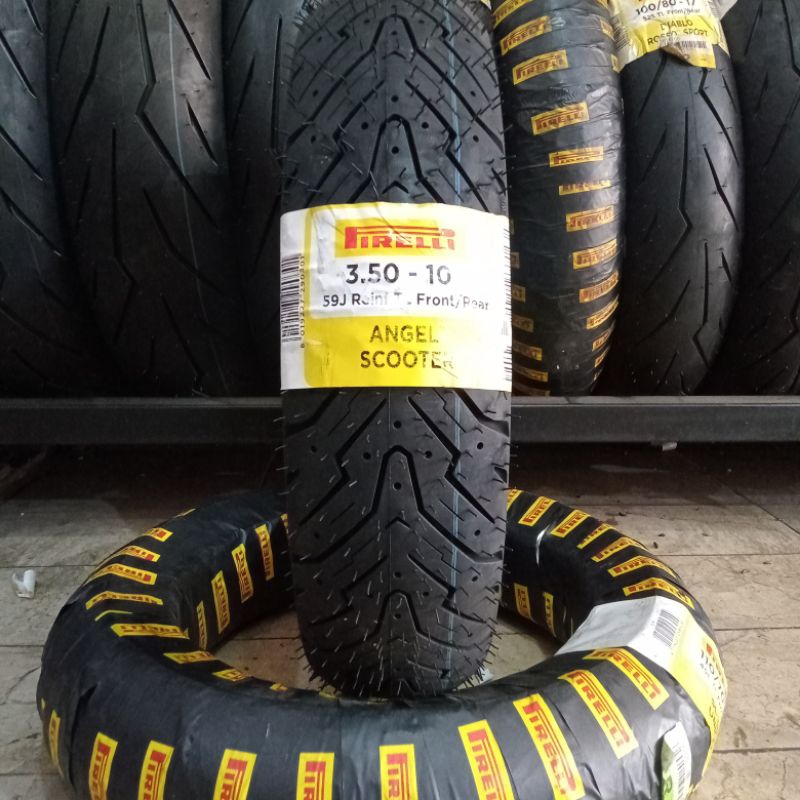 ban Pirelli angle scooter ban vespa 3.50/10