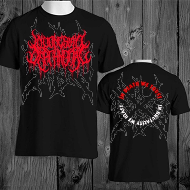 kaos iddm / kaos indonesia death metal kaos metal kode 02