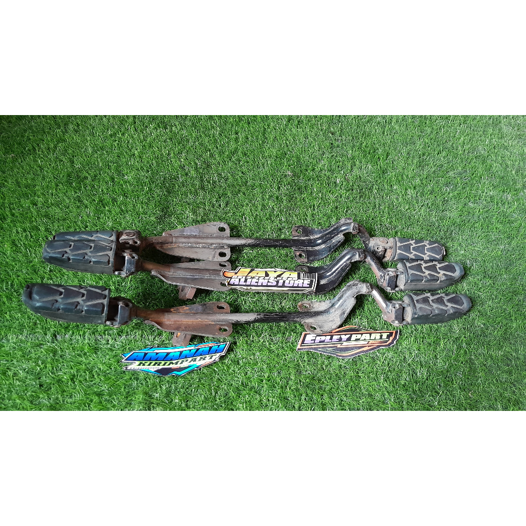 Postep Depan Megapro Mono Original Set Pangkon Standart Samping PNP CB GL MP TIGER