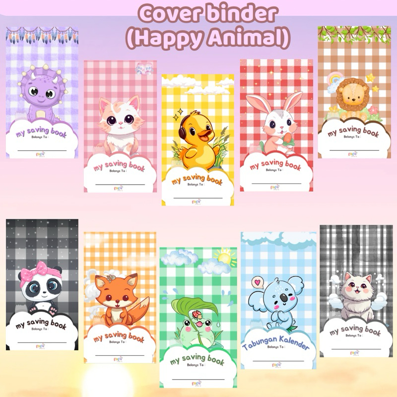 

Cover Binder (Ukuran A6 / 6 Lubang / 260gsm)