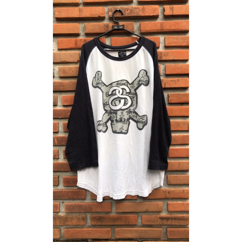 longsleeve longline stussy