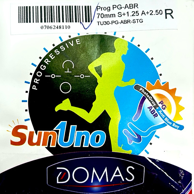 lensa progresive bluecromic by domas progresive flexy cord