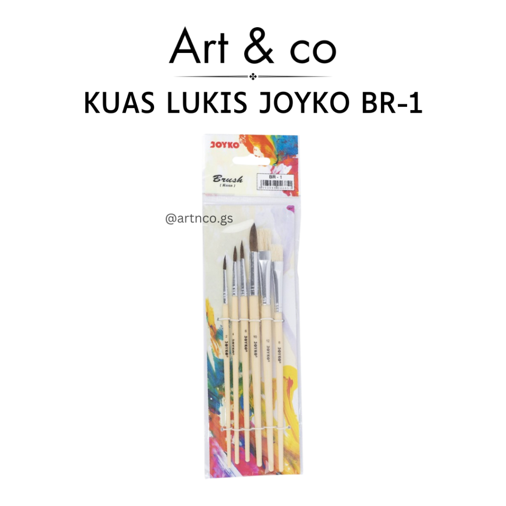 

Kuas Lukis Joyko Brush Set BR-1