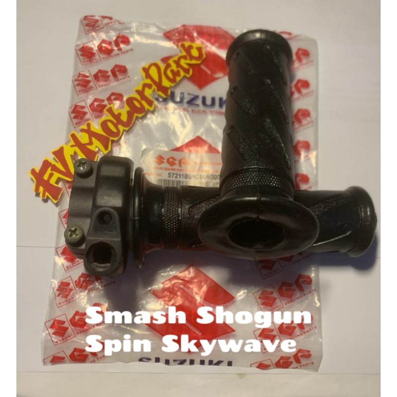 Paket Handgrip + Rumah gas Smash Shogun 110