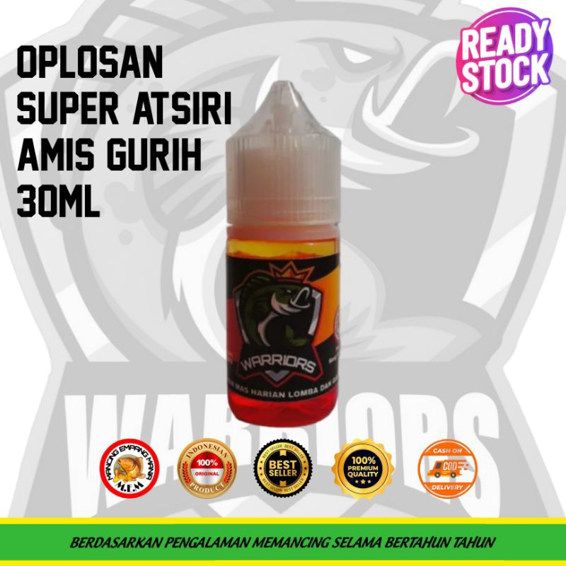 ESSEN OPLOSAN GALAPUNG IKAN MAS SUPER ATSIRI SPECIAL 30ML WARRIORS ESSENCE