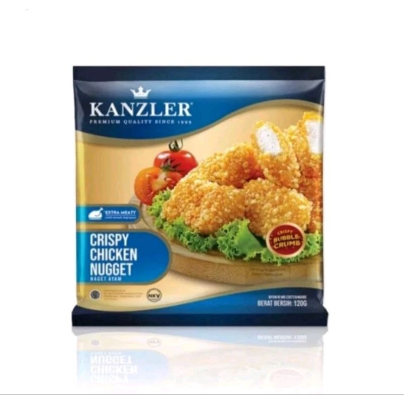 

Kanzler Crispy Chicken Nugget 120gr