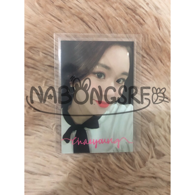 TWICE PHOTOCARD OFFICIAL - TWICE Chaeyoung TCL 1 Thailand Photocard