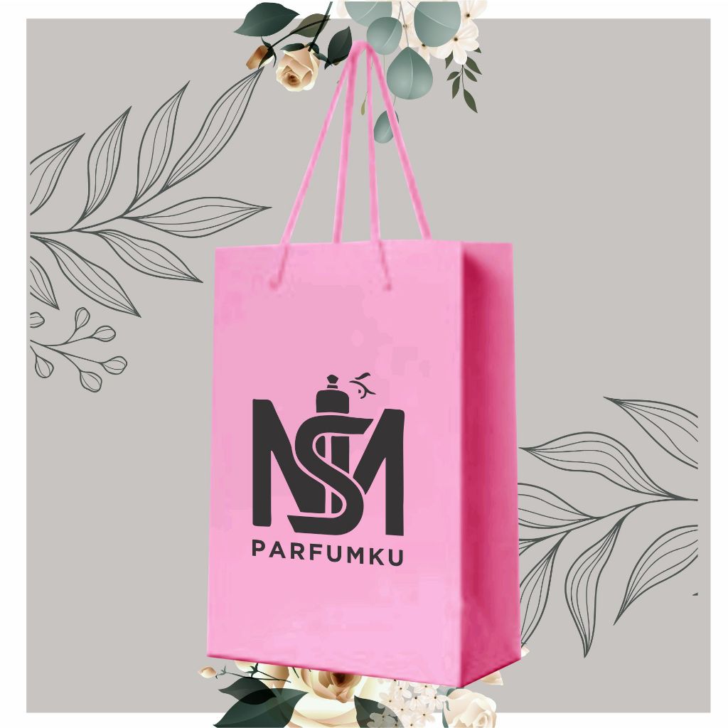 

paperbag pink custom parfum 6*4*11