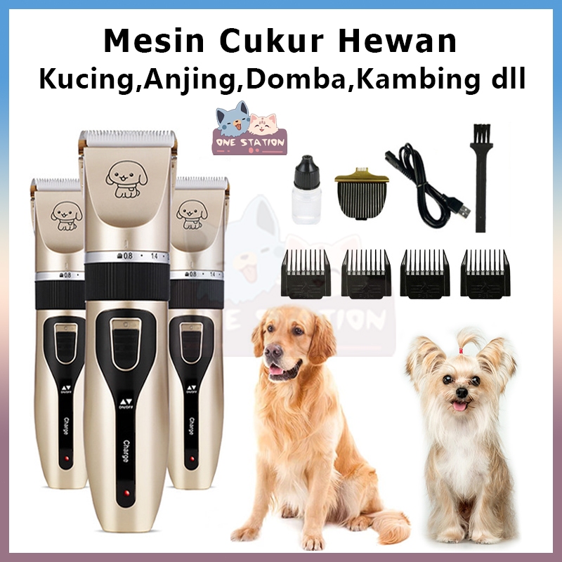 Alat Cukur Bulu Kucing / Cukur Bulu Anjing / Pencukur Bulu Kucing / Pet Clipper Grooming Hewan