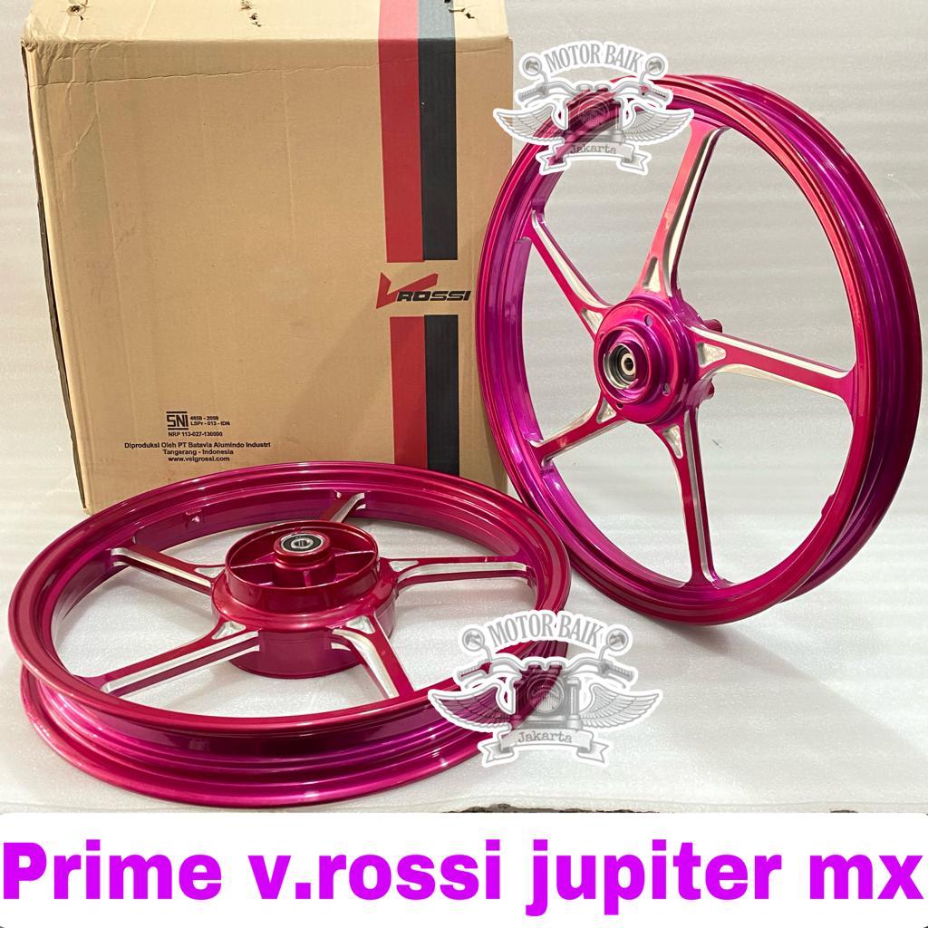velg pelek velek PRIME V.rossi ROSSI jupiter z jup mx vega zr palang 5 cnc model enk3i 1set depan be