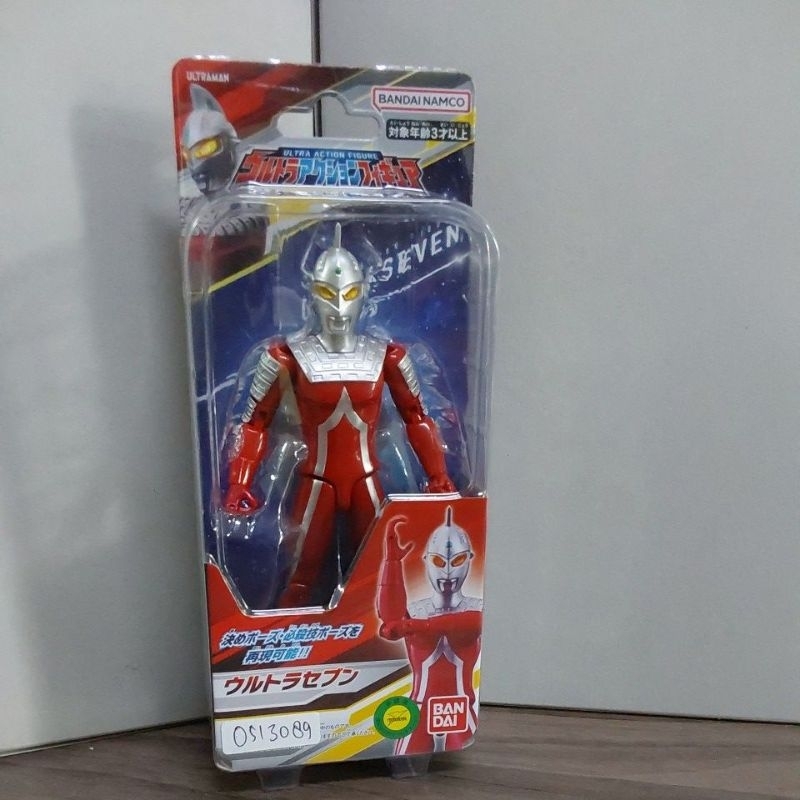 FIGUR ULTRAMAN ULTRA SEVEN 80989 UK + - 14CM [ORIGINAL BANDAI]