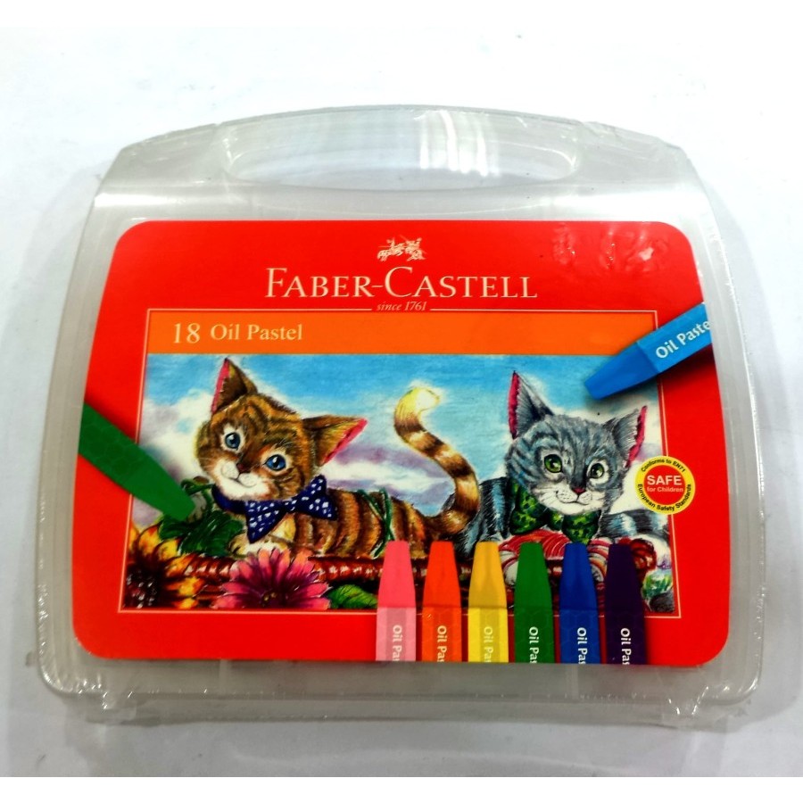 

FABER CASTELL CRAYON ISI 18 OIL PASTEL