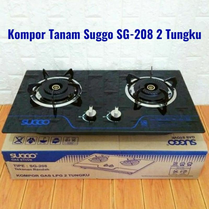 SUGGO Kompor Tanam Kaca