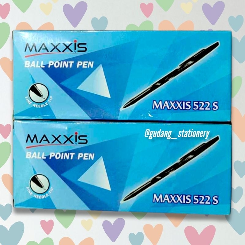 

pen, pena, bulpen, bolpen MAXXIS 1 PAK
