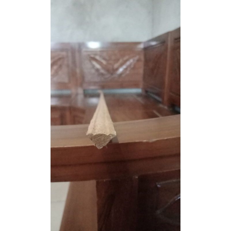 Kayu lis kaca 1 cm
