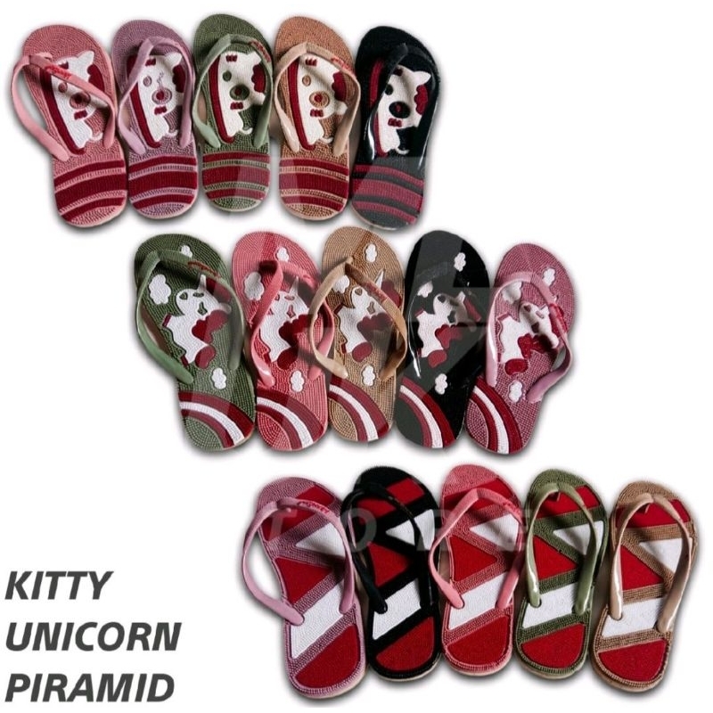 Sandal Jepit Refleksi Terapi Sandal Duri Wanita