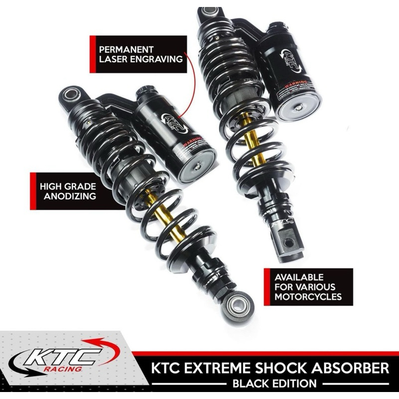 SHOCK KTC RACING EXTREME 340 MM DAN 340 MM / SHOCK TABUNG 320 MM DAN 340 MM KTC RACING