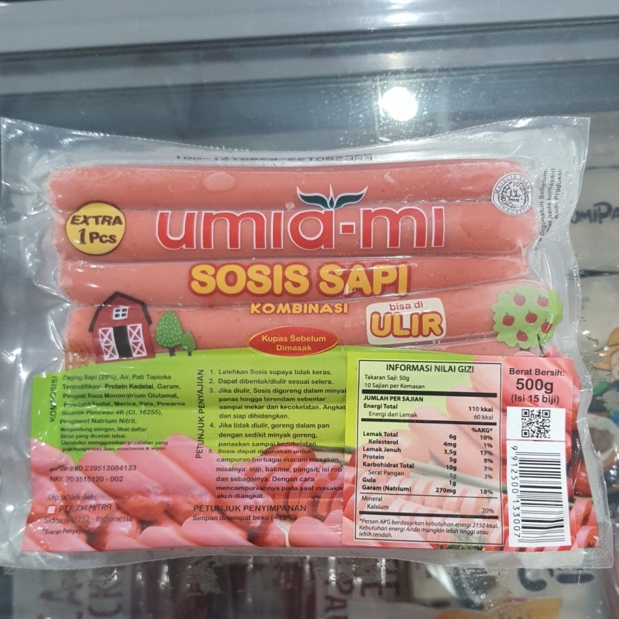 

UMIA-MI SOSIS SAPI ULIR 500gr